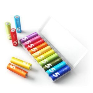 Xiaomi Zmi ZI5 Rainbow AAAAA Alkaline Battery Set 10 Pcs 2