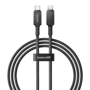 BASEUS Cable Type C to Type C 100W Premium Unbreakable Series 1m Fast Charging Braided Data Cable – Cluster P10355800111 00 3