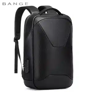 Bange 6621 Leather Anti Theft Travel Backpack 1