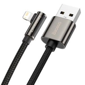 Baseus CALCS 01 Legend Series Elbow Fast Charging Data Cable USB to iP 2.4A 1m 2