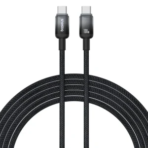 Baseus Cable 100W Type c to Type c Discolor Series Fast Charging Data Cable 1M Black P10374902111 00 2