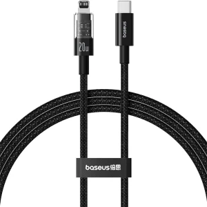 Baseus Cable For Iphone GEM Series Type c To Lightning PD 20W Fast Charging Data Cable 1m Cluster 2