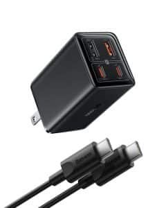 Baseus Charger GaN6 Pro 65W Fast Charger 2x USB A 2X Type C For Macbook Samsung IPhone Pixel Huawei P10162702113 00 1