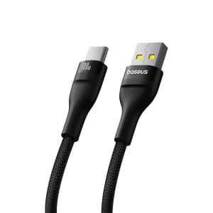 Baseus Flash 2 USB To Type C Cable For Iphone Samsung Pixel Oneplus Huawei 2M 1