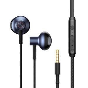 Baseus H19 Wired Earphones Bass Sound Headphone Headset 3.5mm In ear Earbuds with MIC 2