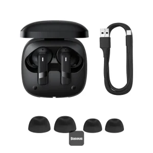 Baseus TWS E20 E20s True Wireless Earphone 33hrs Playing Time Cluster Black A00069700113 00 A00069900113 Z2 1