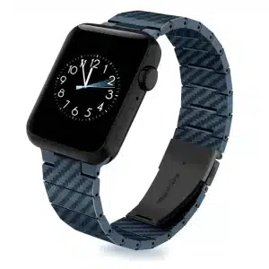 COTEetCI W76 Carbon Fiber Pattern Strap for iWatch 3