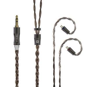 KBEAR Hazy 6N GrapheneCopper Silver Alloy mixedly braided upgrade cable 2