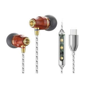 KBEAR KW1 Single DD In Ear Hifi Wired Earphone MIC 1