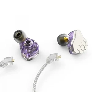 KBEAR Lark 1BA1DD Driver HiFi Bass in Ear Earphone 2