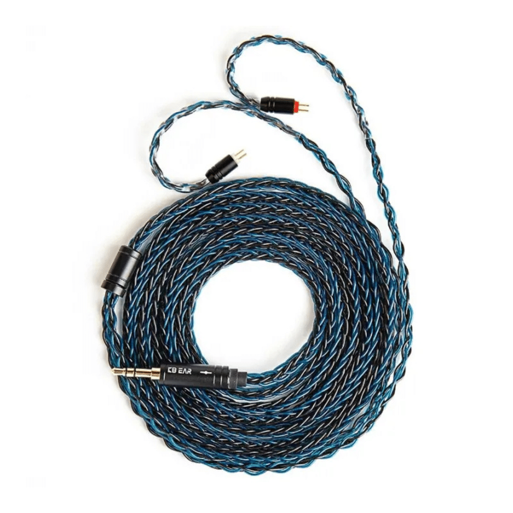 KBEAR ST12 Plus IEM Cable 8 Core Silver-Plated 2M Upgraded Headphone Cable (1) KBEAR ST12 Plus IEM Cable 8 Core Silver Plated 2M Upgraded Headphone Cable 1