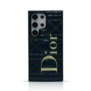 Luxury Dior Print Puffer Case For Samsung Galaxy Ultra Series 2