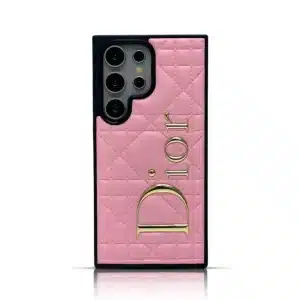 Luxury Dior Print Puffer Case For Samsung Galaxy Ultra Series 3