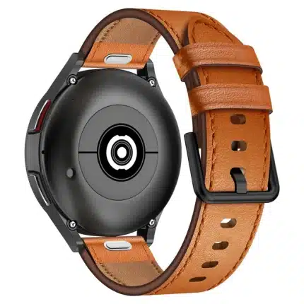 Premium Genuine Leather Straps for 22mm Samsung Huawei Amazfit Band
