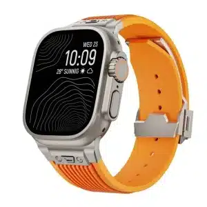 REDEFINE Sleek Luxury Streamlined Silicone Band for iWatch 3