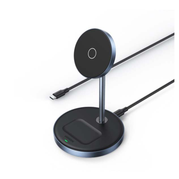 Ugreen MagFlow 2-in-1 Magnetic Wireless Charging Station (1)