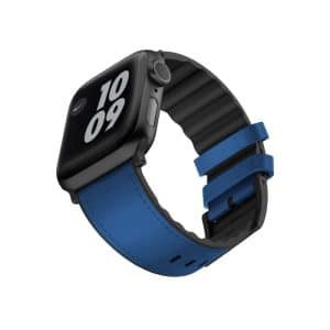 Viva Madrid Venturx Saffiano Leather Strap for iWatch 1