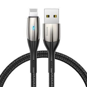 Baseus Horizontal Data Cable With An Indicator Lamp USB For iP 3