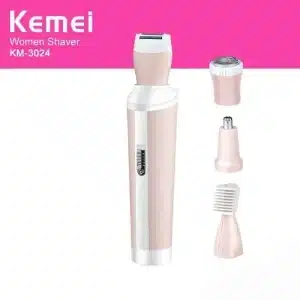 Kemei KM 3024 4in1 Rechargable Shaver Suit For Women