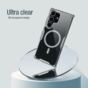 Nillkin Nature TPU Pro Magsafe Transparent Shockproof Case For Samsung Ultra Series