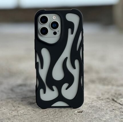 Heat Release Fiber Soft Matte Black Case