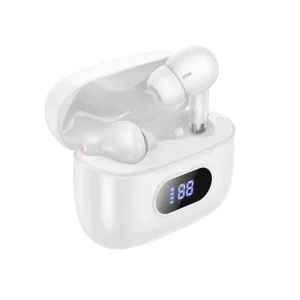 Hoco EQ2 Plus True Wireless Earbuds White 7 Hours Music Time