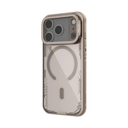 Nillkin Iceblade Prop Frame Version MagSafe Camera Protective Case for Apple iPhone 17 Series Dune Brown