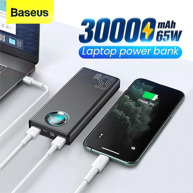 Baseus Amblight 65W Quick Charge Power Bank