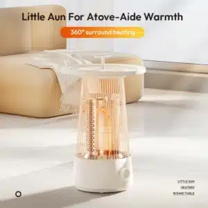 Xiaomi DSHJ S 2325A SOTHING Xiangwu Little Sun Heater Round Table 2