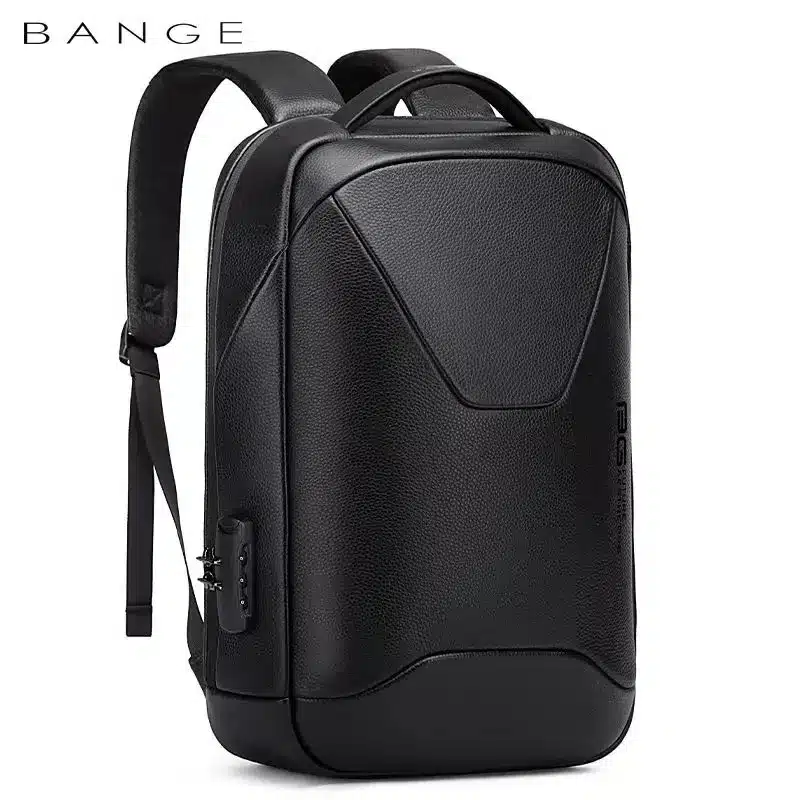 bange-bg-6621-leather-anti-theft-travel-backpack-1 Bange BG-6621 Leather Anti Theft Travel Backpack