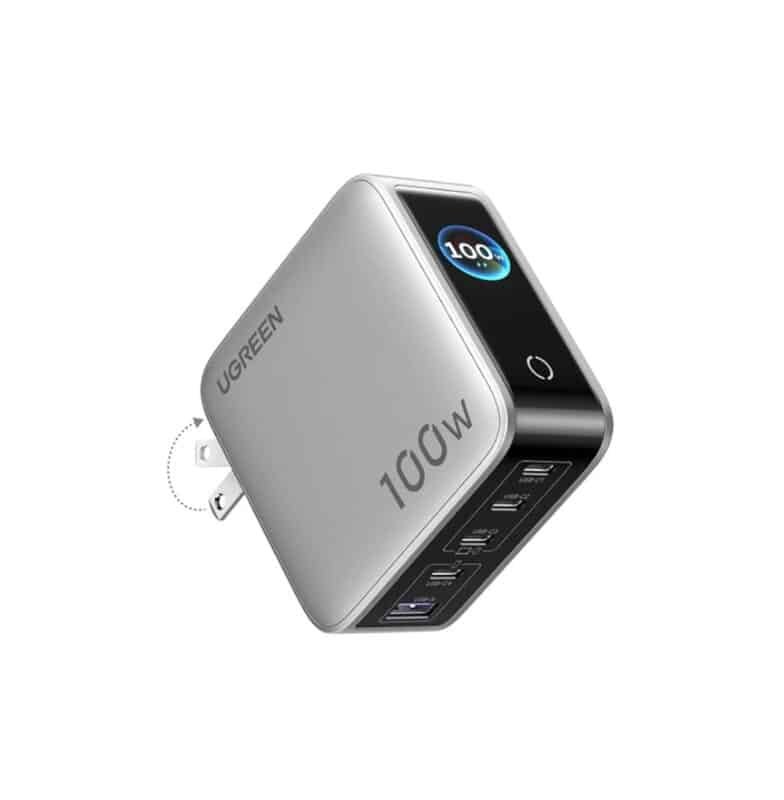 UGREEN ‎X773 Nexode Pro 100W Charger with Smart DisplayUGREEN ‎X773 Nexode Pro 100W Charger with Smart Display