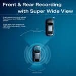 boAt HIVE Dashcam F1 4K Dual-Channel Dashcam with Sony STARVIS Sensor & ADAS