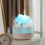 Rain Cloud Night Light Humidifier With Raining Water Drop Sound And 7 Color Led Light 200ml
