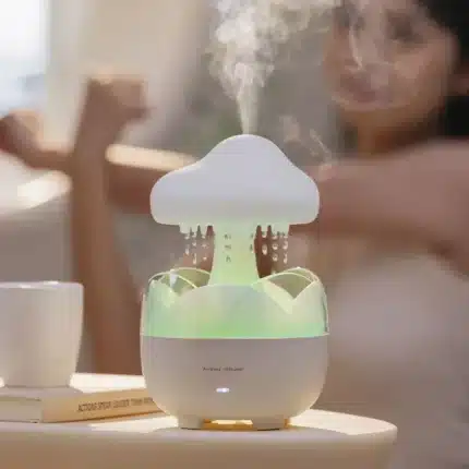 Raindrop Aromatherapy Aroma Humidifier with Remote Control