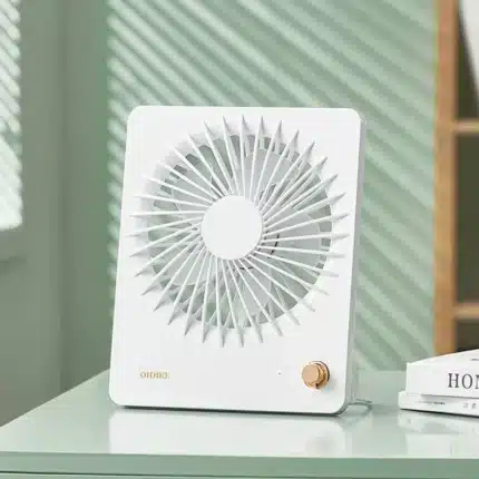 OIDIRE Folding Mini Fan ODI-MF11A – Portable Rechargeable Desk Fan with 160° Adjustable Angle