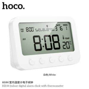 Hoco HX44 Indoor Digital Alarm Clock With Thermometer