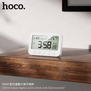 Hoco HX44 Indoor Digital Alarm Clock With Thermometer