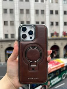RMBMAX Premium Pu Leather MagSafe Soft Case for iPhone 1
