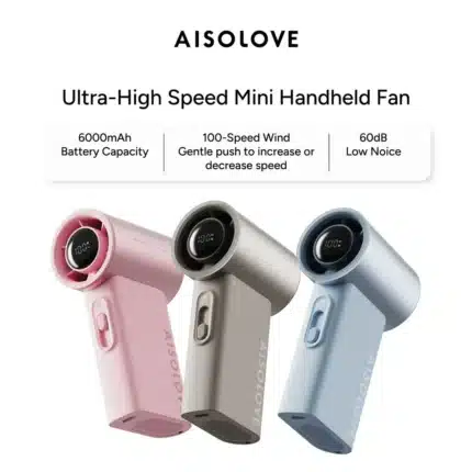 Xiaomi AISOLOVE F20 Turbo 6000mAh Handheld Fan