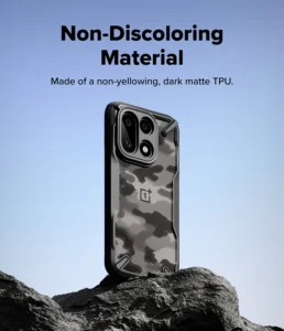 Ringke Fusion X Camo Black Case For Oneplus 15 1