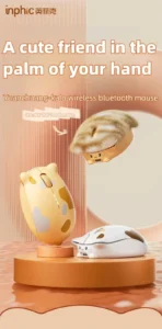 INPHIC Kalo Cute Cat Wireless Mouse 2 INPHIC Kalo Cute Cat Wireless Mouse 3