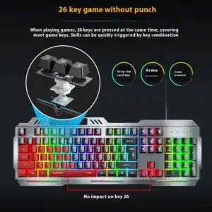 Inphic K2 RGB Gaming keyboard 4