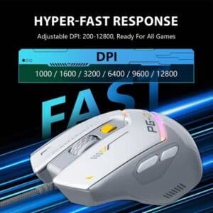 Inphic PG1 Wired and RGB Gaming Mouse 1