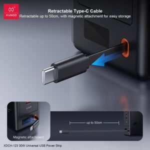 The XUNDD XDCH 123 30W power strip 2