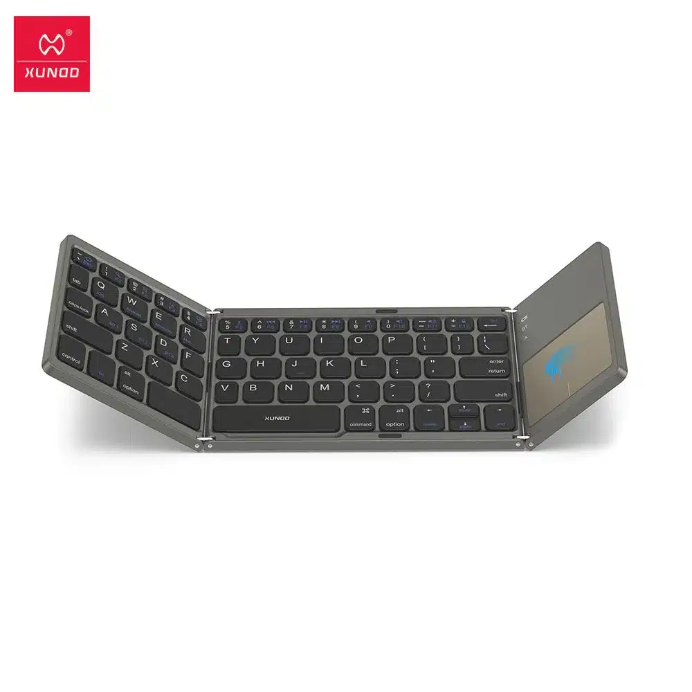 XUNDD KB007 Foldable Wireless Keyboard (1) XUNDD KB007 Foldable Wireless Keyboard 1