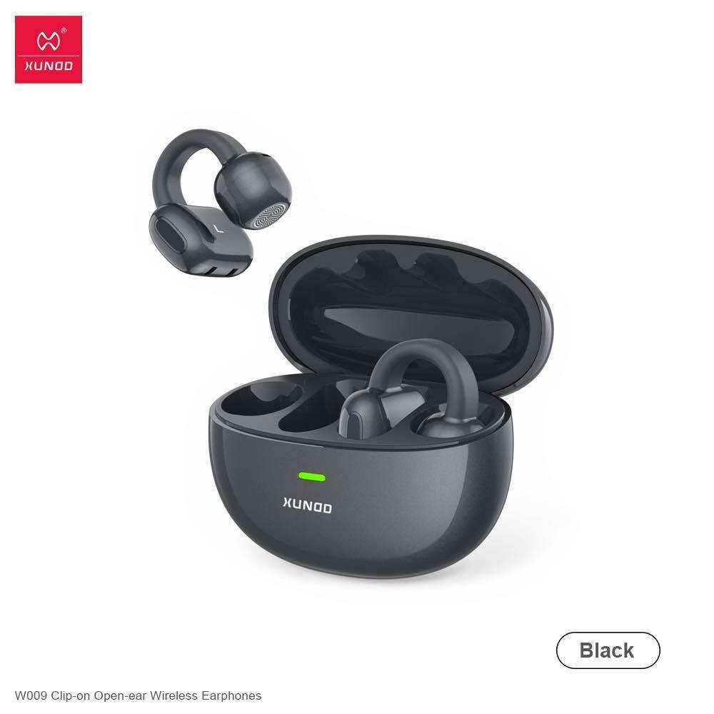 XUNDD W009 Clip-on Open-ear Wireless Earphones (1) XUNDD W009 Clip on Open ear Wireless Earphones 1