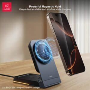 XUNDD XDCH 121 3 in 1 Magnetic 15W Wireless Charging Station 4