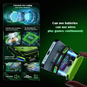 XUNDD XDOT-080 Magnetic Phone Cooler with Battery 3 XUNDD XDOT 080 Magnetic Phone Cooler with Battery 1