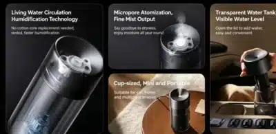 Xiaomi Mijia N614 CNR Smart Car Air Humidifier 3