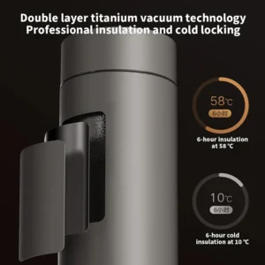 Xiaomi Mijia Ti 2 Pure Titanium Thermos Cup 480ml – 6 Hour Vacuum Insulated Travel Mug 3